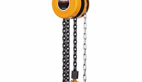 16 ft. Extra Long Chain Hoist - 1 ton Capacity