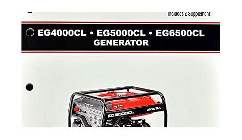 honda eu3000is generator manual