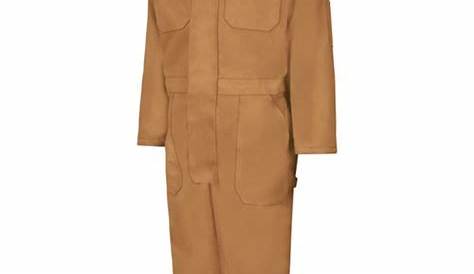red kap coverall size chart