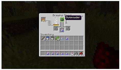 How to Make a Minecraft Potion of Weakness