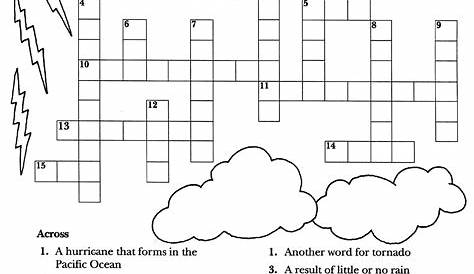 Crossword Puzzles for 5th Graders | Activity Shelter