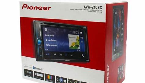Pioneer AVH-210EX 6.2" Double-DIN Car Stereo In-Dash DVD Receiver with