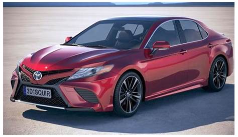 3D model Toyota Camry SE 2018 | CGTrader