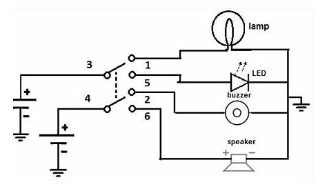 on off switch circuit diagram