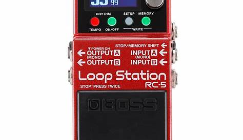 New Boss RC-5 and RC-500 Loop Station pedals on the horizon - gearnews.com