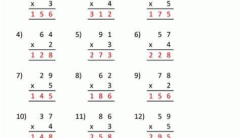 Free Printable 3 Multiplication Worksheets | Printable Multiplication
