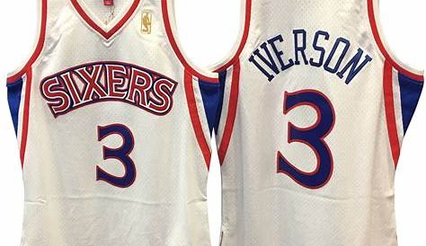 wholesale jerseys los angeles Mitchell & Ness Allen Iverson