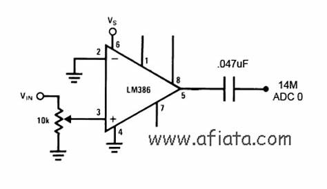 lm386 internal circuit diagram