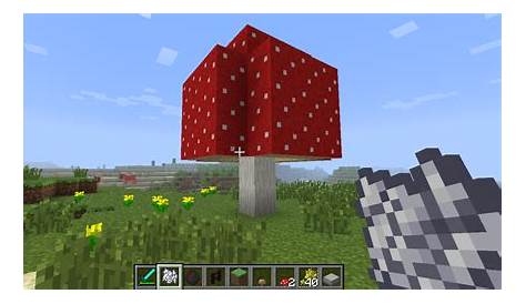 how to grow red mushrooms in minecraft