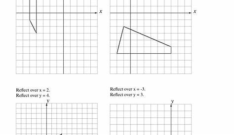 12 Reflection Math Worksheets / worksheeto.com