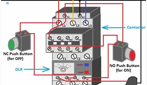 Overload Relay Connection Diagram and Wiring - ETechnoG