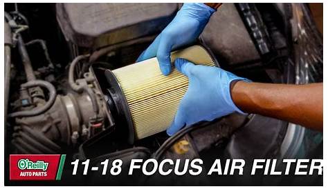 How To: Change the Air Filter on a 2011 to 2018 Ford Focus-air filter