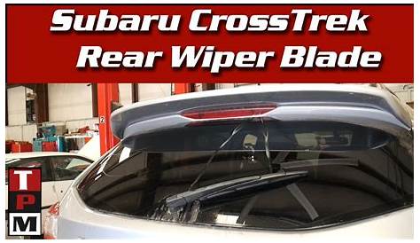 rear wiper subaru crosstrek