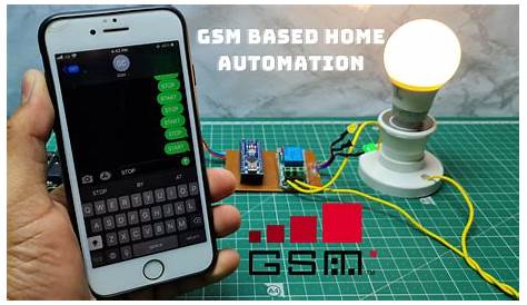 home automation using gsm circuit diagram