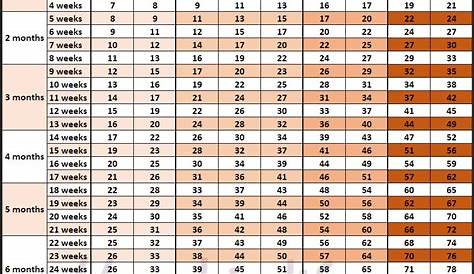 growth chart for yorkies