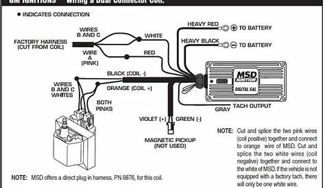 wiring diagram for msd 6al digital box