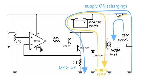 auto battery charger schematic