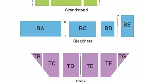 Allen County Fairgrounds Seating Chart & Maps - Lima