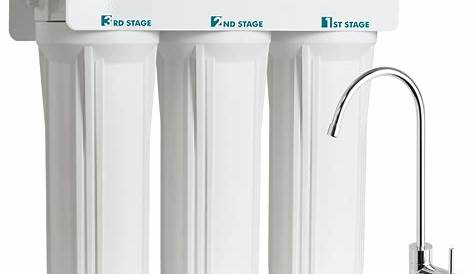 APEC - Super Capacity 3 Stage Under Counter Water Filtration System