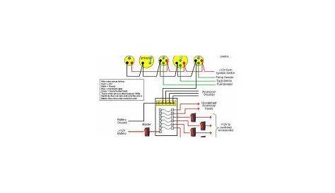 Typical wiring schematic/diagram | Boat wiring, Electric boat, Boat