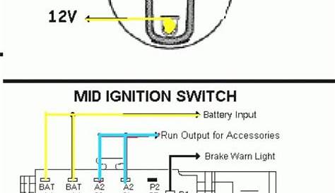 Four Wire Ignition Switch Diagram