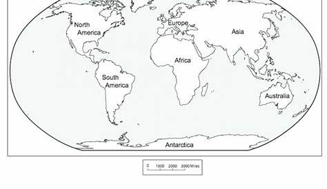 Great Image of Continents Coloring Page - entitlementtrap.com