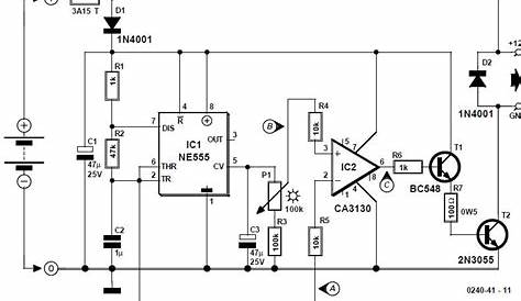 direct current circuit diagram