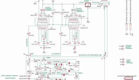 c4467 a1694 amplifier circuit diagram