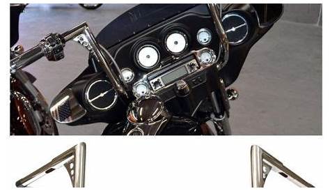 18 Inch Ape Hanger 1.25 Inch Handlebar For Touring Harley Chrome