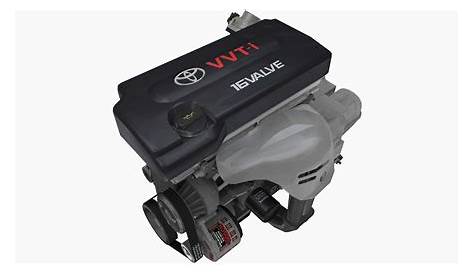 3D asset Toyota 2AZ-FE engine | CGTrader