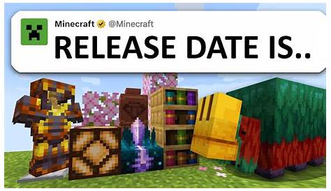 Minecraft 1.20 Trails and Tales Update Release Date Info! (New Leaks