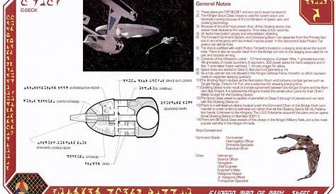 Star Trek Blueprints: Klingon Bird of Prey