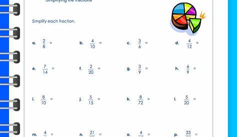 FREE Printable Reducing Fractions Worksheets for Kids [PDFs] Brighterly