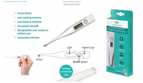 Homewell Thermometer Manual
