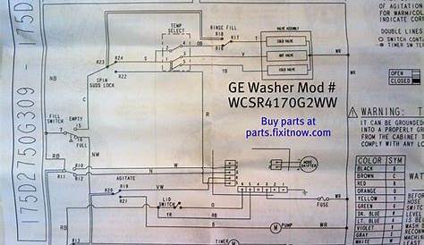 general electric commercial washer wiring diagram