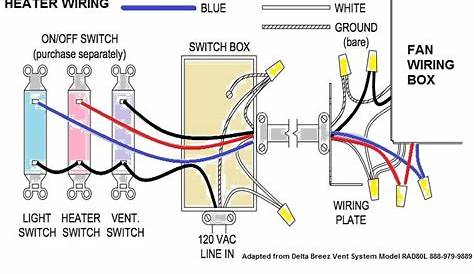 kitchen exhaust fan wiring diagram