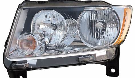 Headlight Front Lamp for 11-13 Jeep Grand Cherokee Driver Left
