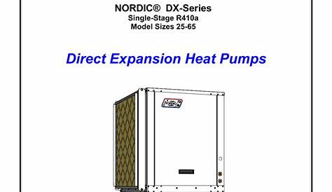 Carrier Geothermal Heat Pump Manual