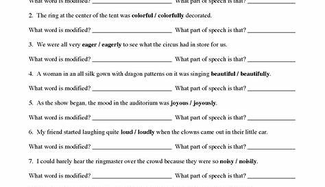 Adverbs and Adjectives Worksheet 2 | Preview