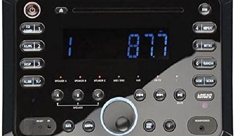 Magnadyne RV5090 AM/FM/CD/DVD/BT 120W Wall Mount Receiver with Remote