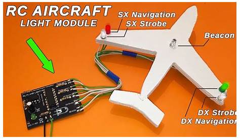 rc airplane circuit diagram