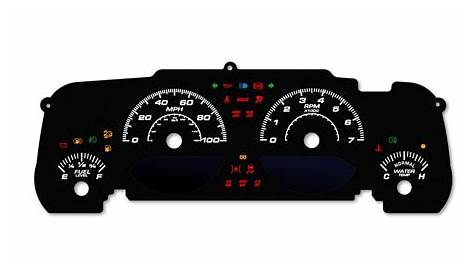 Jeep JK Wrangler custom overlay gauges aftermarket cluster