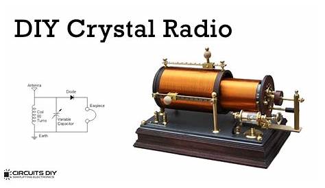 homemade crystal radio schematic