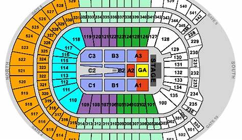 Sports Authority Field at Mile High, Denver CO | Seating Chart View