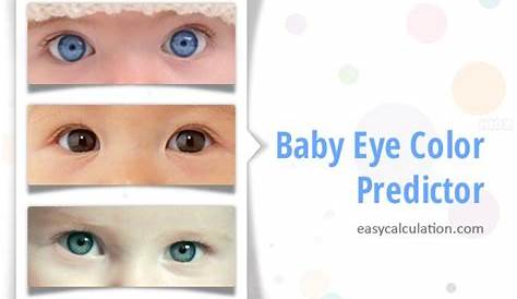 Know about different eye colors and predict your children's eye colors