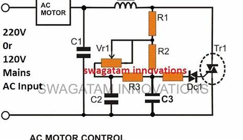 fan regulator circuit diagram using capacitor