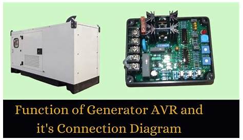 generator avr circuit diagram free