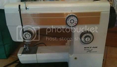 riccar super stretch sewing machine manual