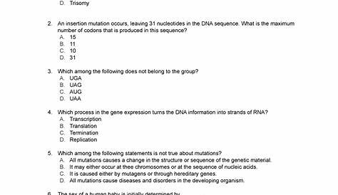 genetic drift worksheet answer key