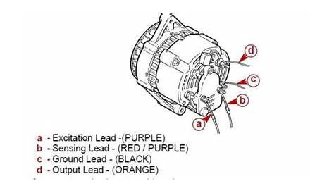 mercruiser alternator wiring diagram